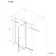 Cologne Brushed Copper Easy Clean 8mm Hinged Shower Door 1700mm