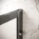 Antwerp Brushed Gunmetal Framed Easy Clean 8mm Wet Room Shower Glass Panel 1200mm