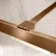 Antwerp Brushed Copper Framed Easy Clean 8mm Wet Room Shower Glass Panel 1000mm