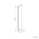 Antwerp Brushed Copper 8mm Pivot Return Panel 300m