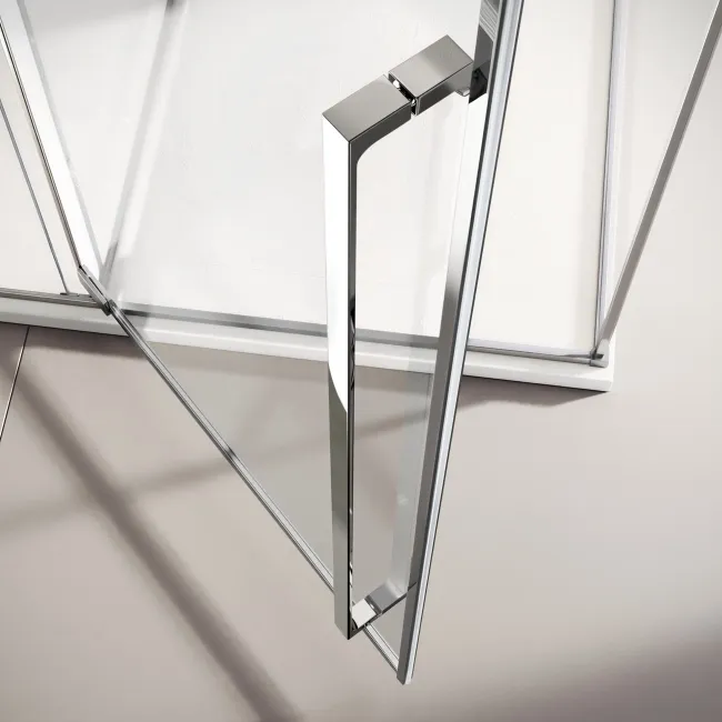 Cologne Stainless Steel Easy Clean 8mm Hinged Shower Door 1400mm