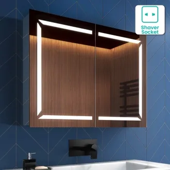 Haisley Illuminated LED Mirror Cabinet 600x800mm
